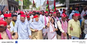 #भाजपा के खिलाफ सपाइयों ने किया जमकर विरोध…